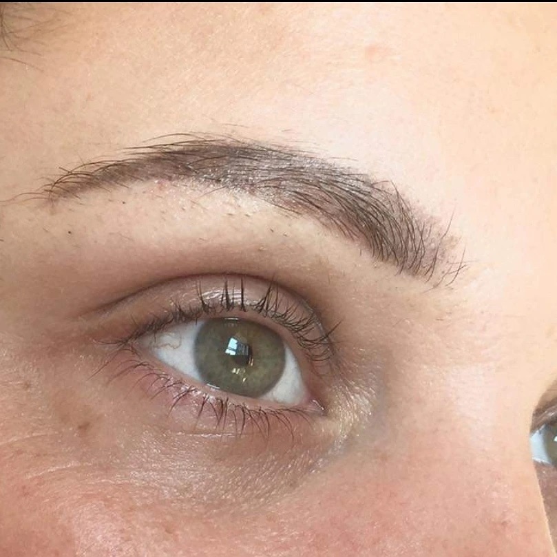 Eyebrow tattooing